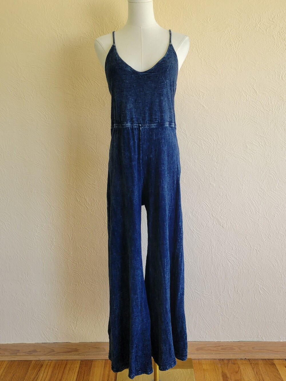 People Of Leisure | Organic Cotton Denim Look Jumpsuit